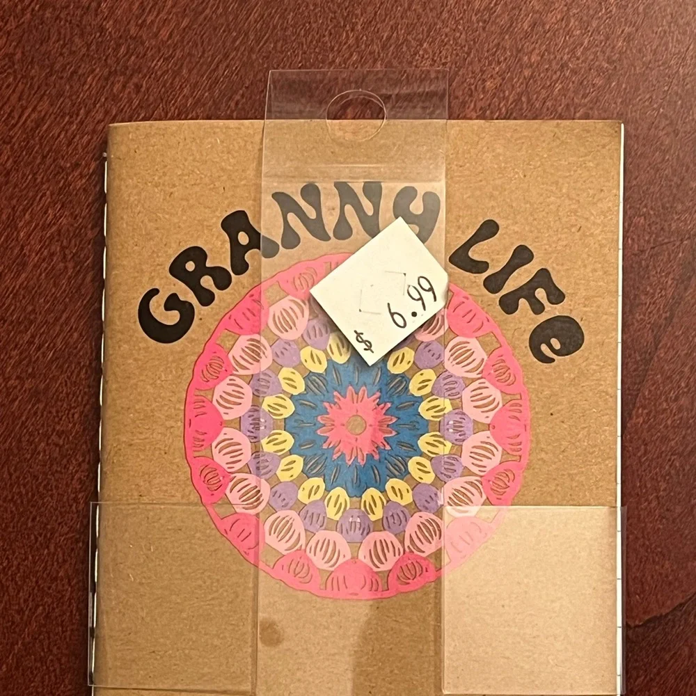 NWT Big Twist “Granny Life” Mini Notebook – 3.5x5.5” – 48 Pages